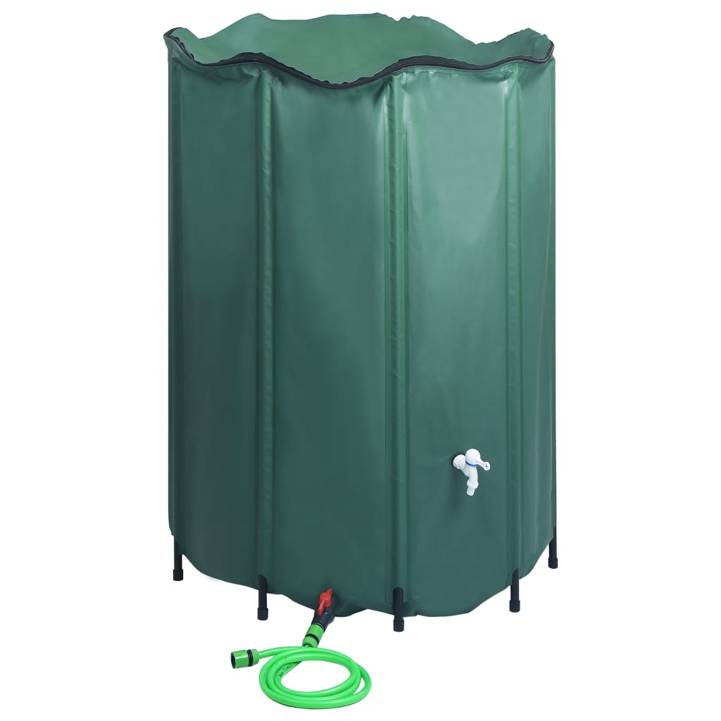 Vidaxl regenton inklapbaar met kraan 1350 l