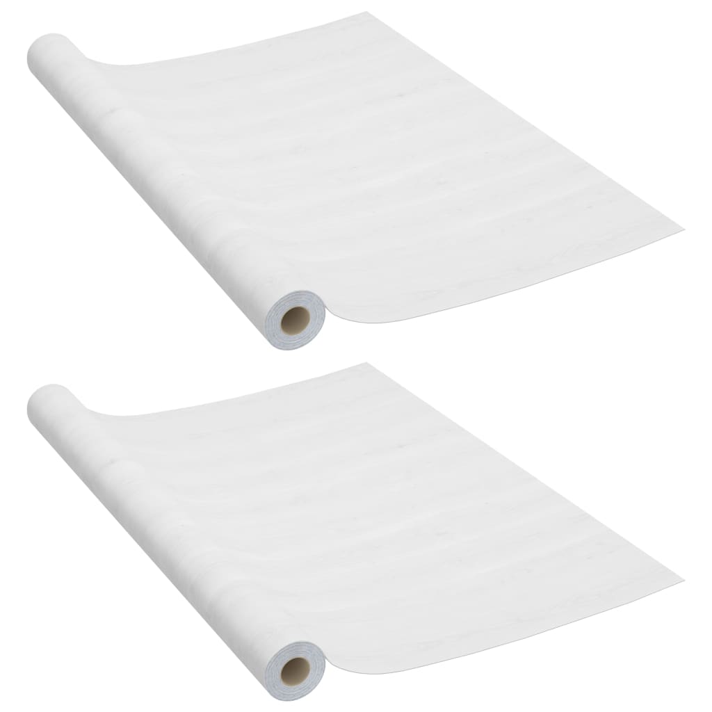 Vidaxl deurfolies zelfklevend 2 st 210x90 cm pvc zonderkleurig