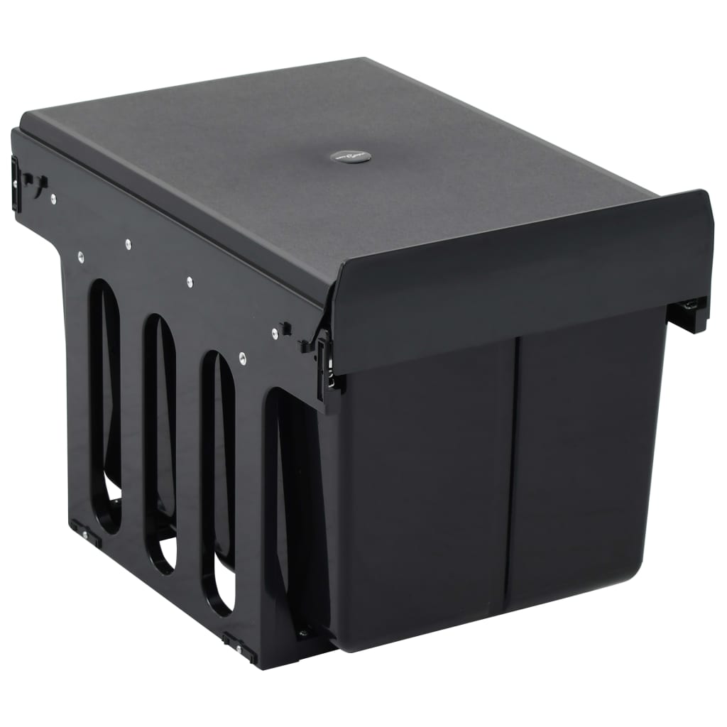 Vidaxl inbouwpullenbak uittrekbaar soft-close 36 l