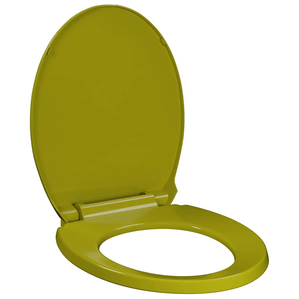 Vidaxl toiletbril softclose ovaal groen