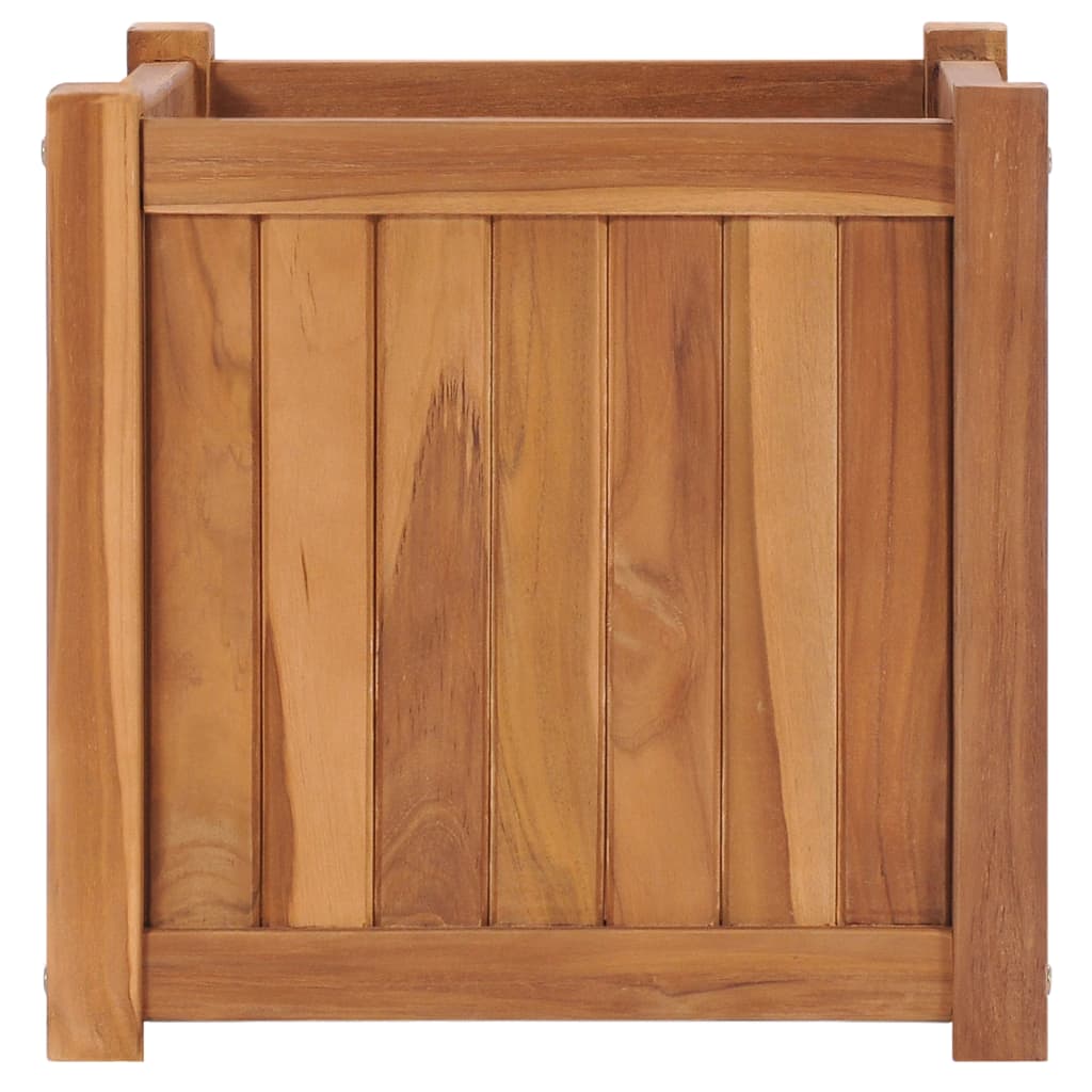 VidaXL Plantenbak 40x40x40 cm massief teakhout