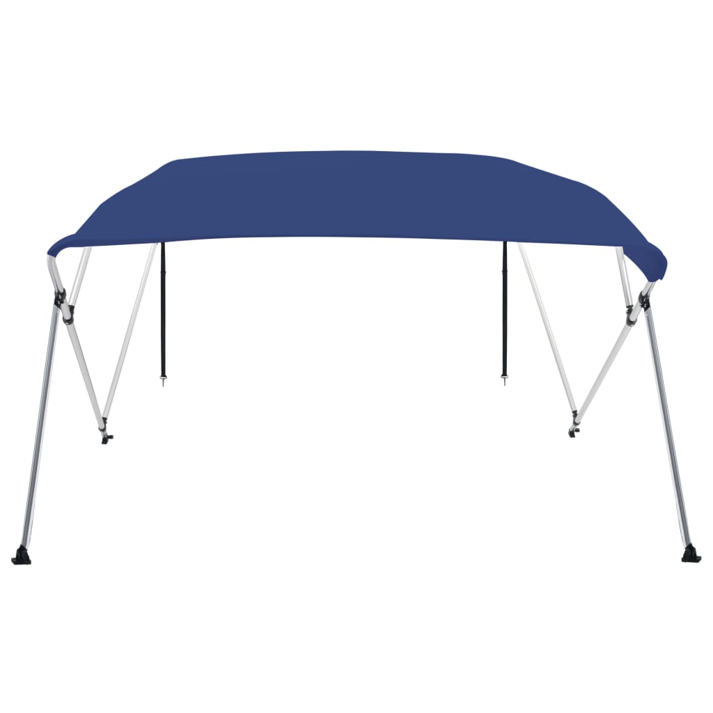 Vidaxl biminitop 4-bogen 243x180x137 cm blauw