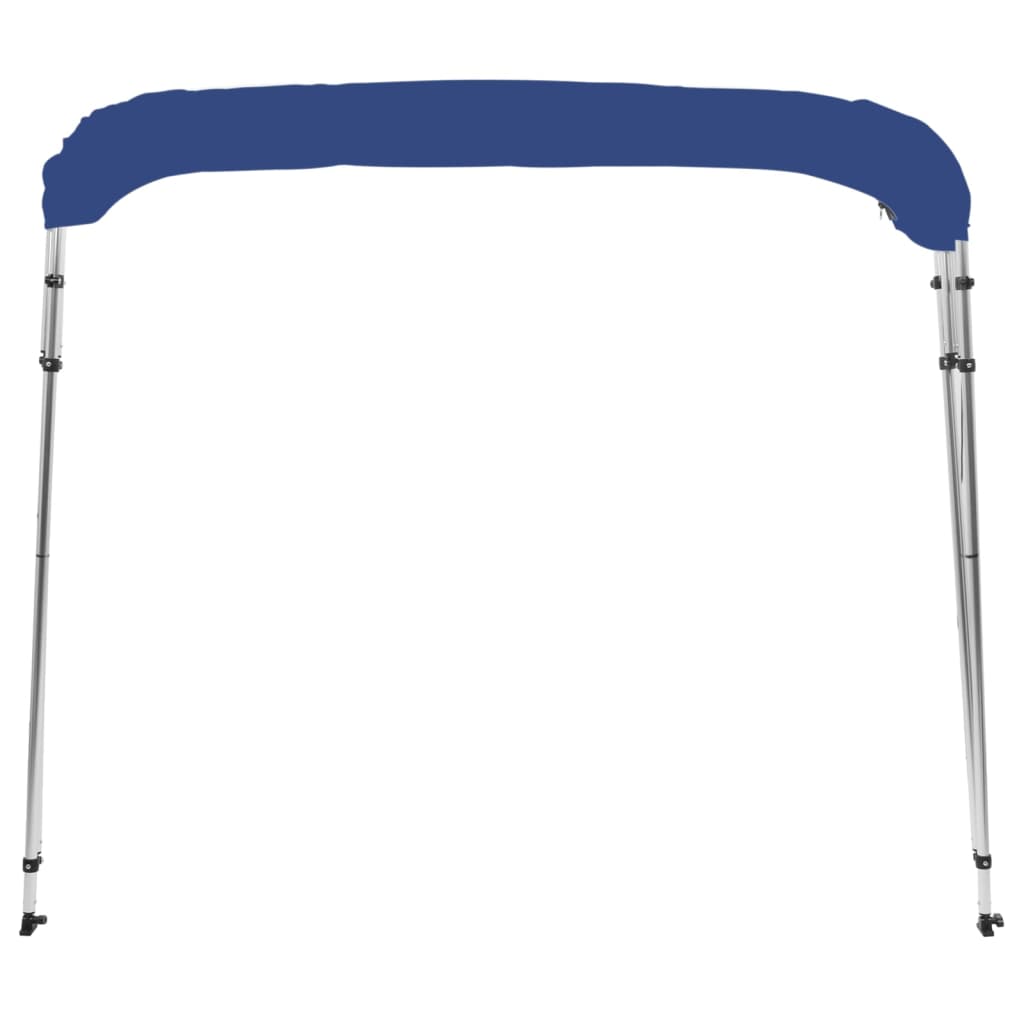 Vidaxl biminitop 4-bogen 243x196x137 cm blauw