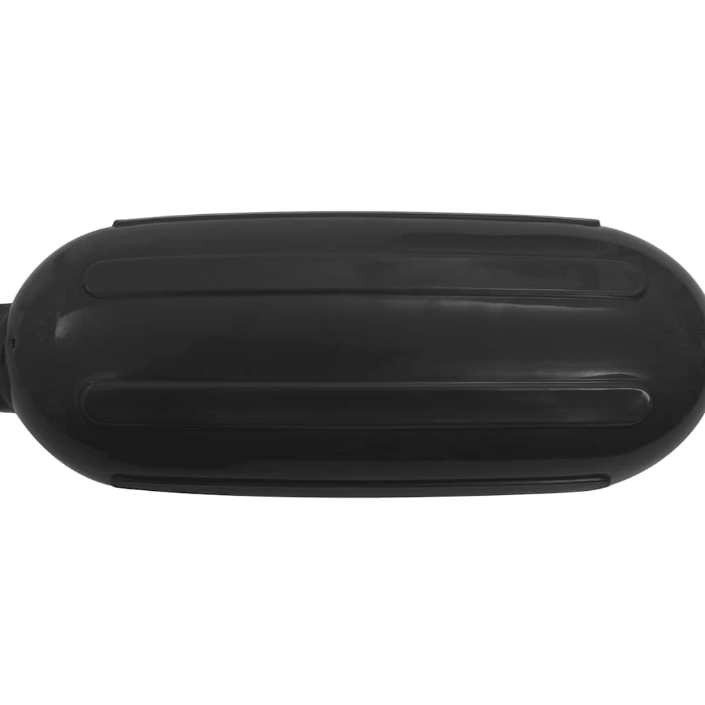 Vidaxl laarsstootkussens 4 st 41x11,5 cm pvc zwart