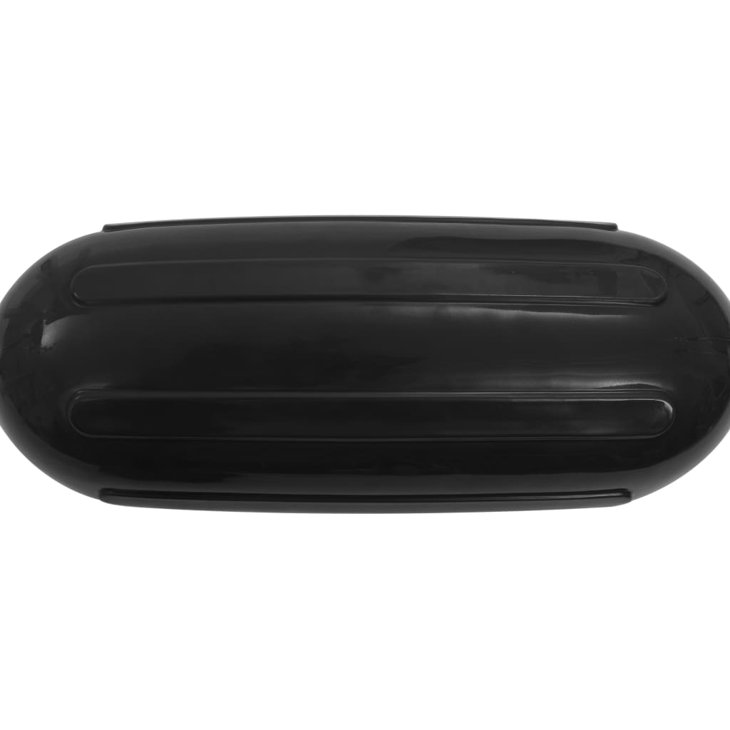 Vidaxl laarsstootkussens 4 st 51x14 cm pvc zwart
