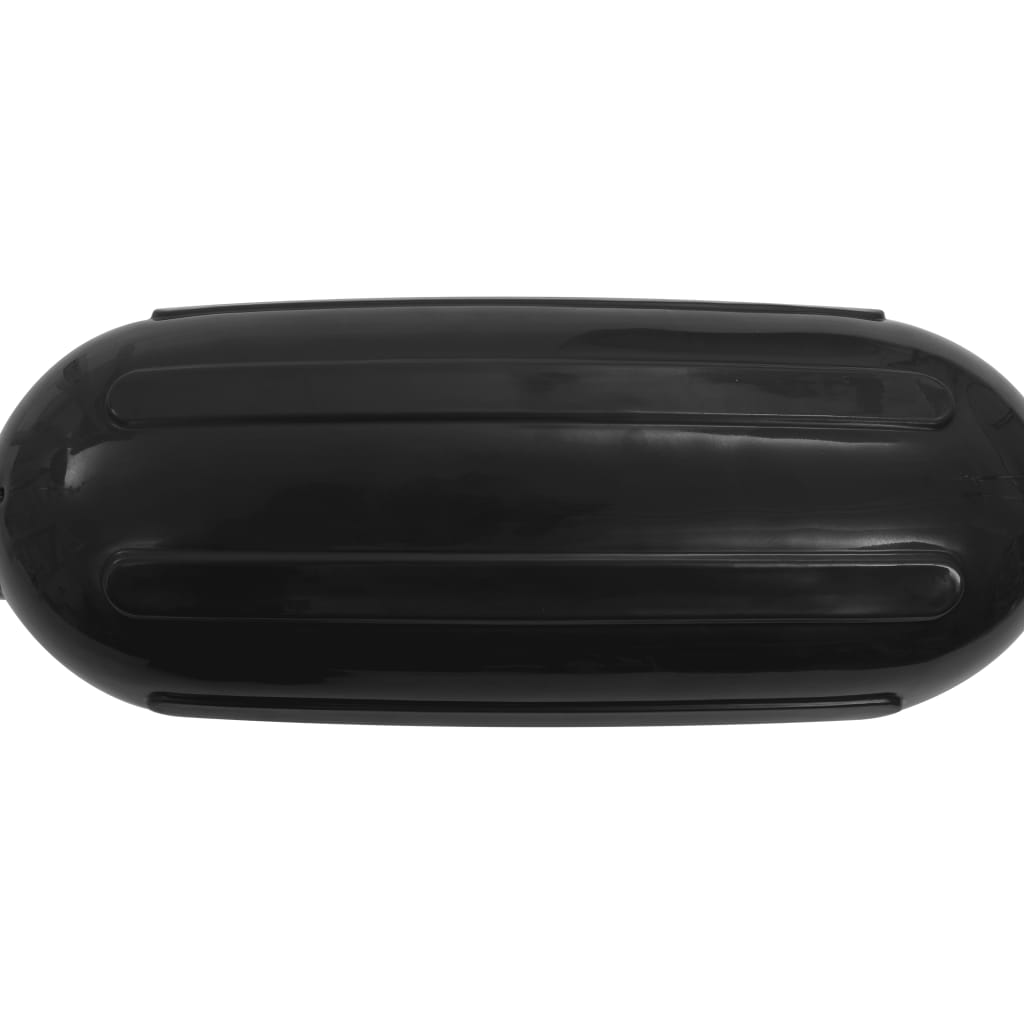 VidaXL Laarsstootkussens 4 st 58,5x16,5 cm PVC zwart