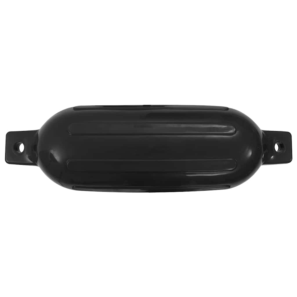 VidaXL Laarsstootkussens 4 st 58,5x16,5 cm PVC zwart