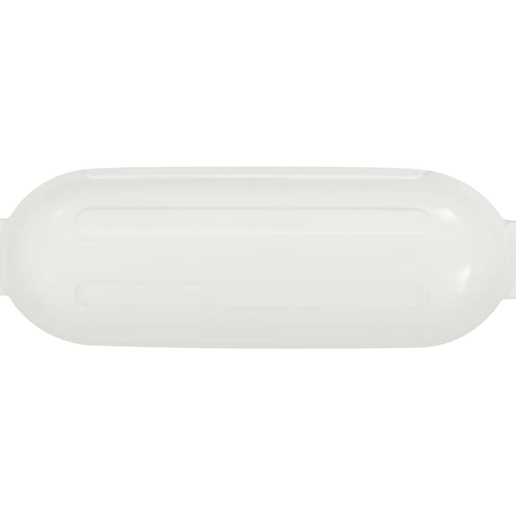 VidaXL Laarzenstootkussens 4 st 41x11,5 cm PVC wit