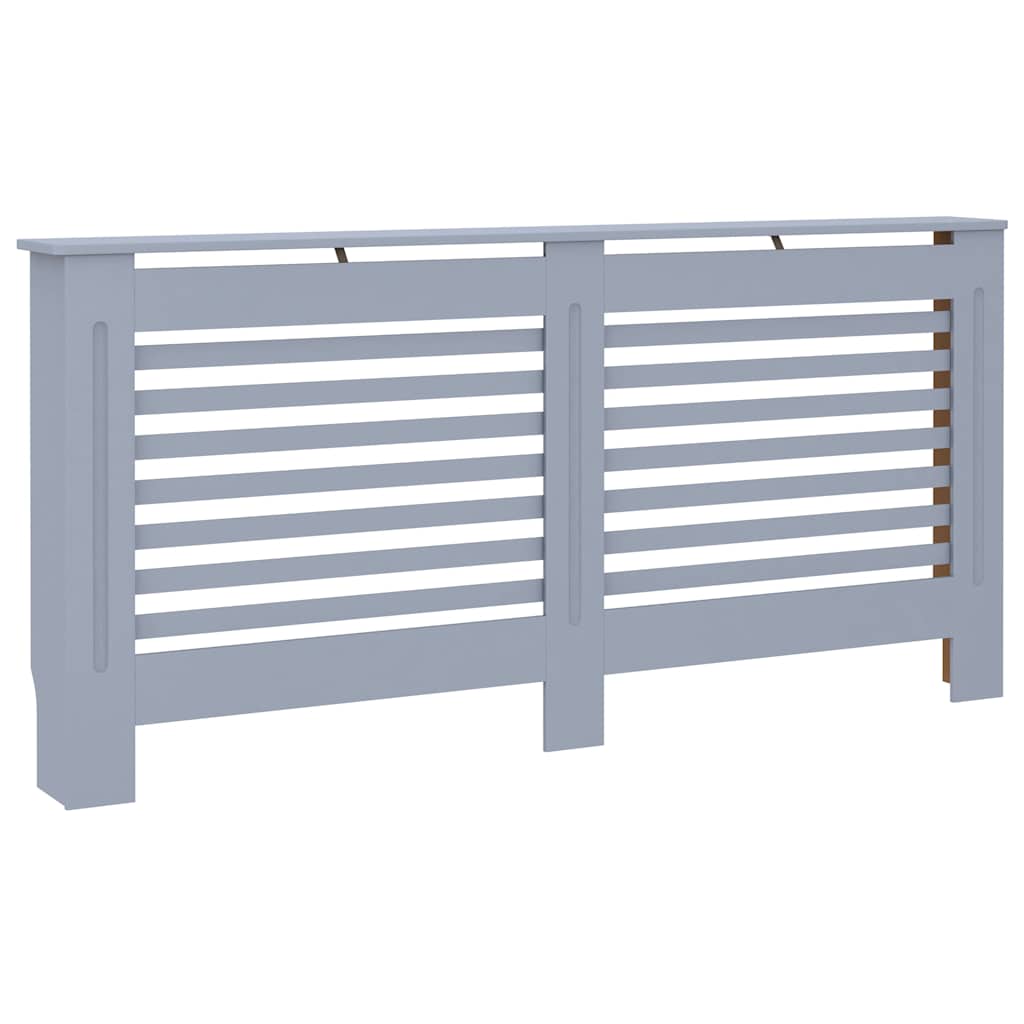 Vidaxl radiatorombouw 172x19x81,5 cm mdf antraciet