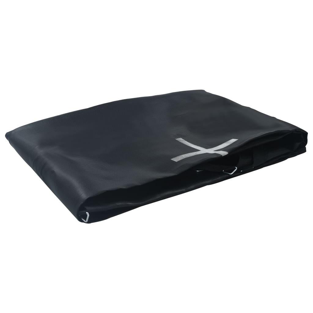Vidaxl springmat voor 13 voet 3,96 m ronde trampoline stof zwart
