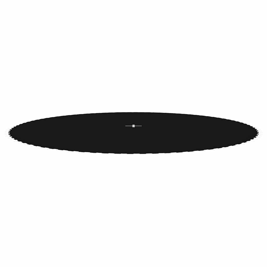 VidaXL Springmat voor 15 voet 4,57 m ronde trampoline stof zwart