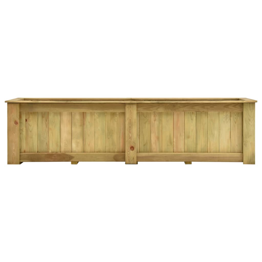 VidaXL Plantenbak geïmpregneerd groenhout 196x50x50 cm