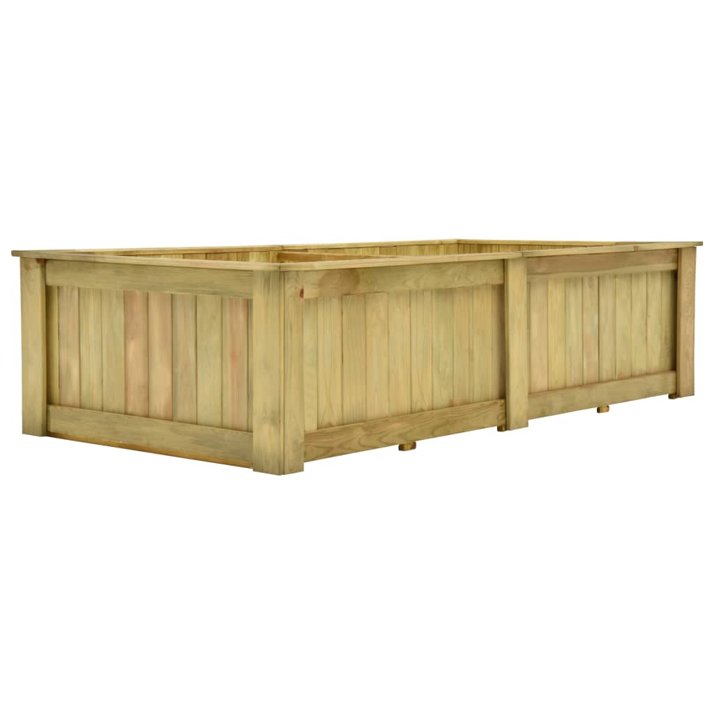 VidaXL Plantenbak geïmpregneerd groenhout 196x100x50 cm