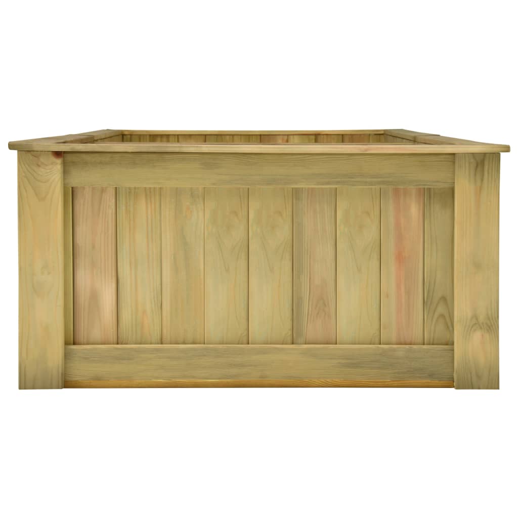 VidaXL Plantenbak geïmpregneerd groenhout 196x100x50 cm