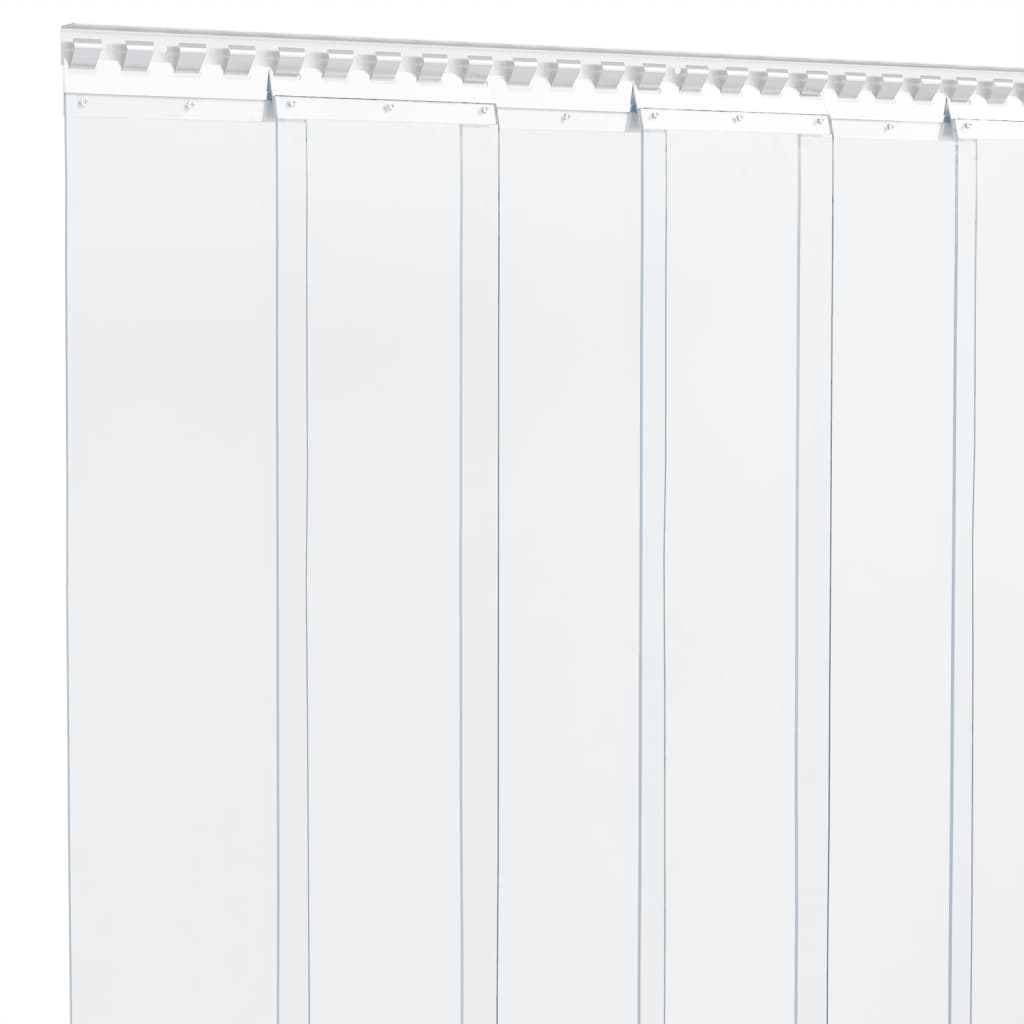 Vidaxl strijkgordijn op rol 2x200 mm 25 m pvc
