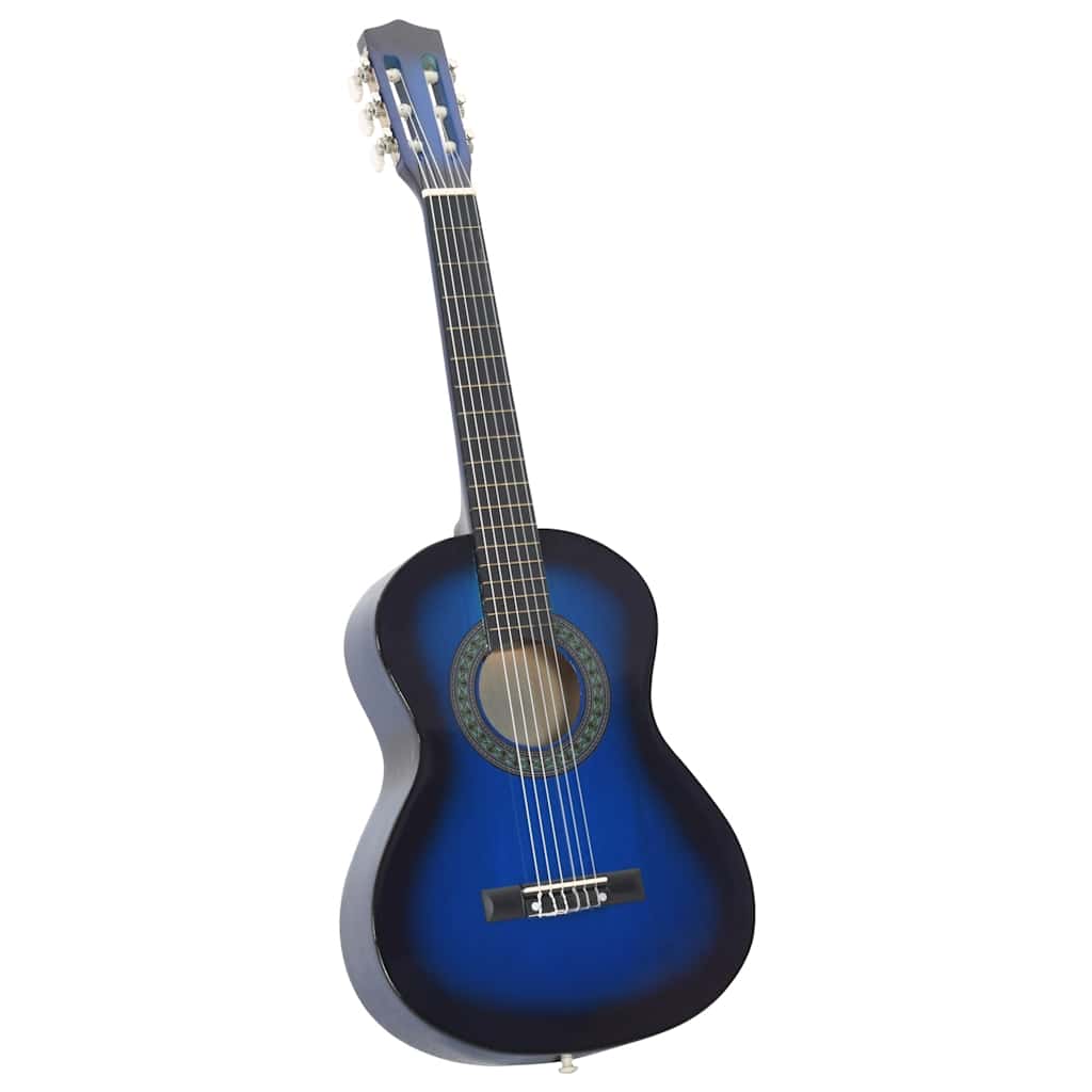 Vidaxl gitaar klassiek beginner en kinderen 1 2 34 blauw