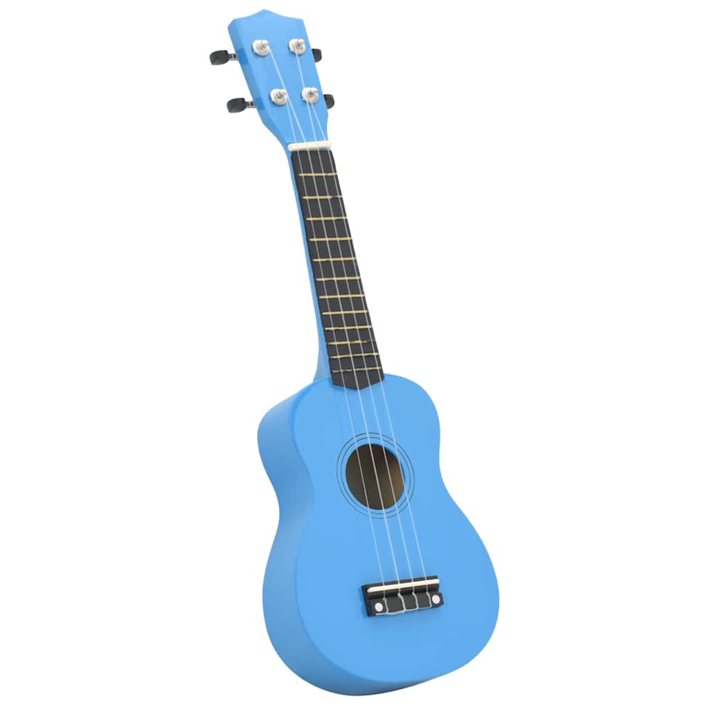 Vidaxl ukeleleset blauw met tas voor kinderen sopraan 21''