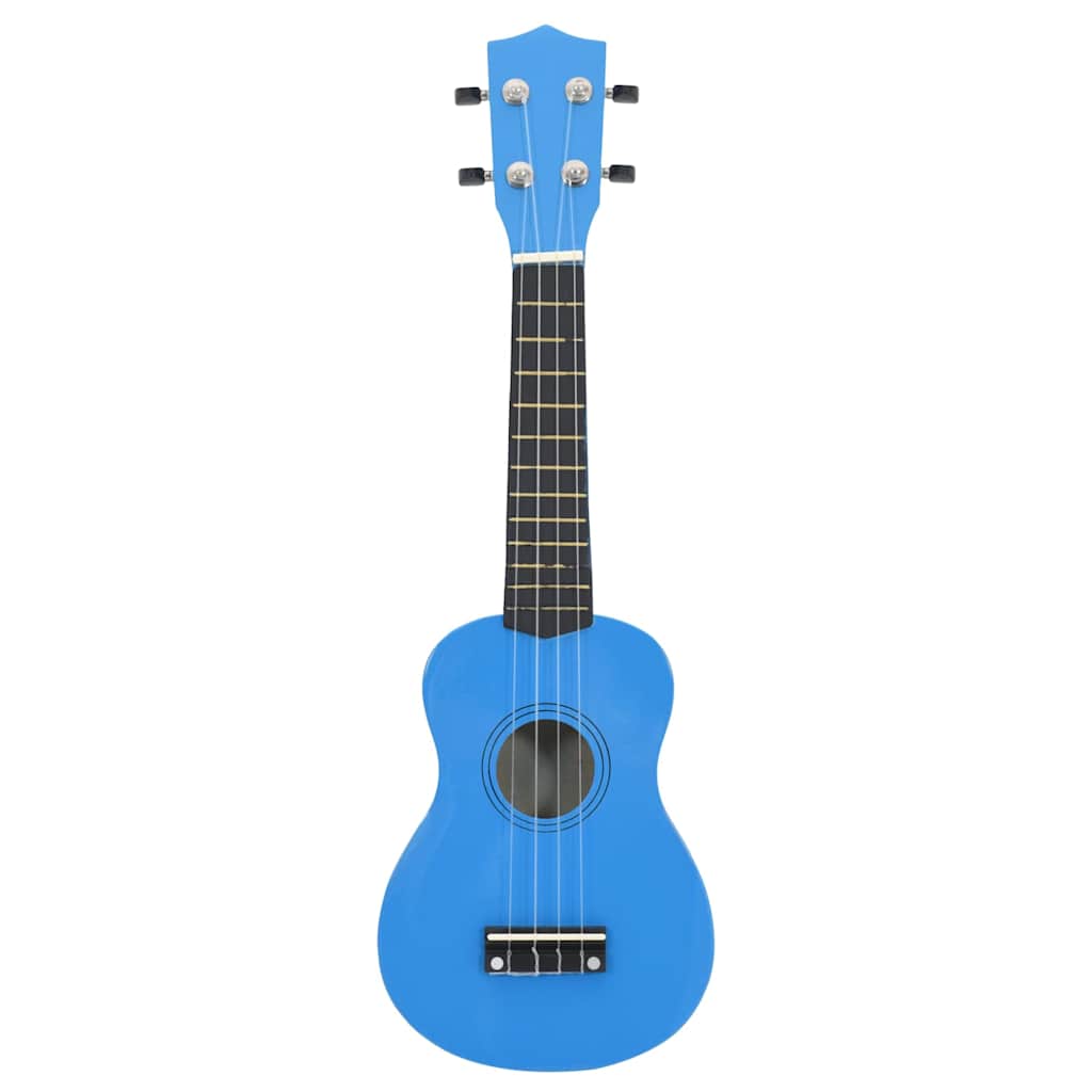 Vidaxl ukeleleset blauw met tas voor kinderen sopraan 21''