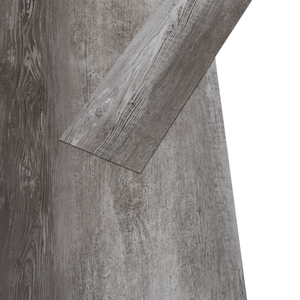 Vidaxl vloerplanken niet-zelfklevende 5,26 m² 2 mm pvc gestreept hout