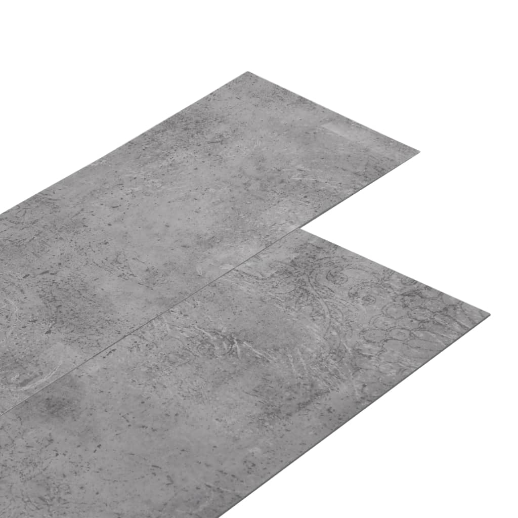 VidaXL Vloerplanken niet-zelfklevende 4,46 m² 3 mm PVC cementbruin
