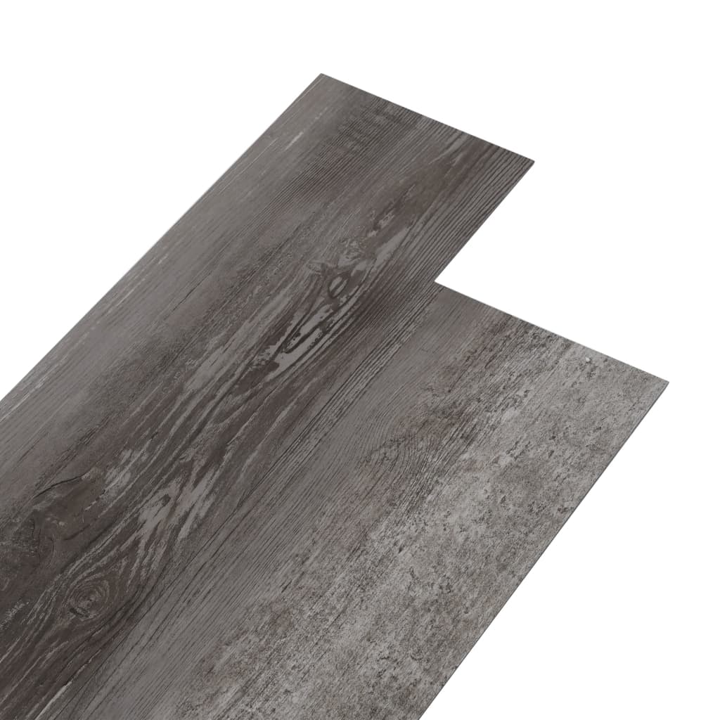 VidaXL Vloerplanken niet-zelfklevende 4,46 m² 3 mm PVC gestreept hout