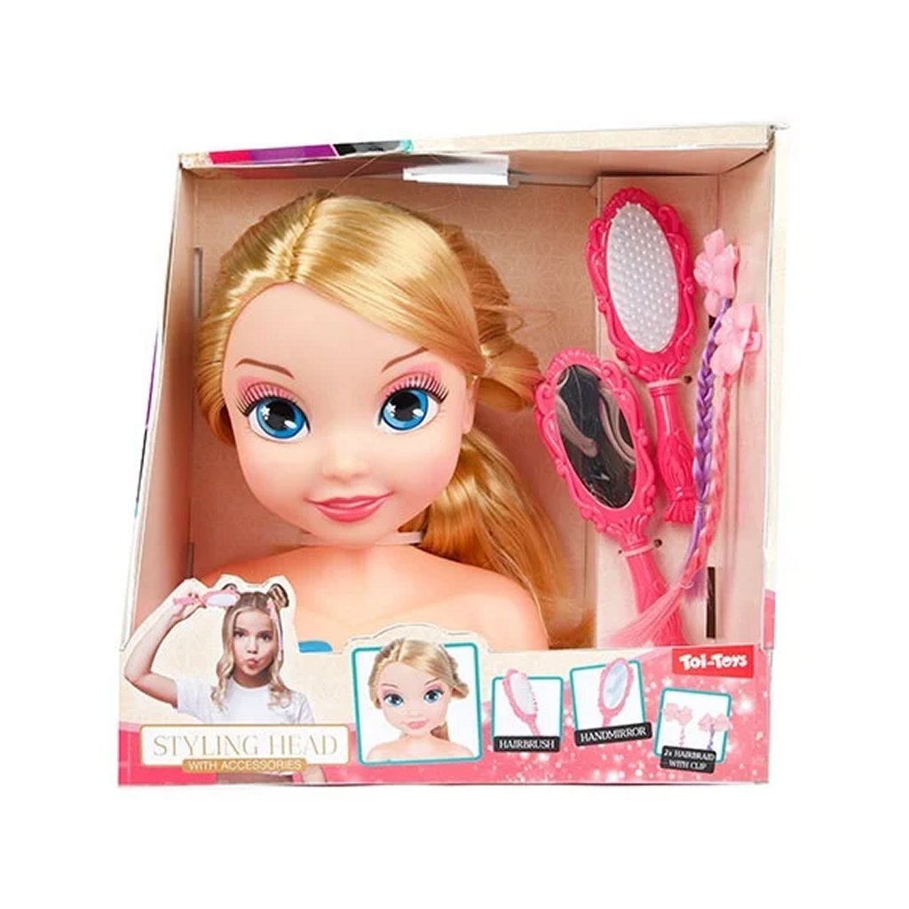 Lauren Kaphoofd met accessoires