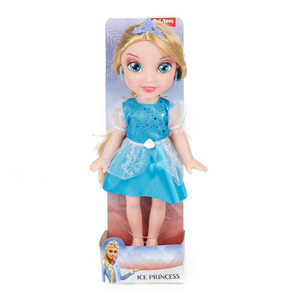 IJsprinses Pop Blauw, 30cm