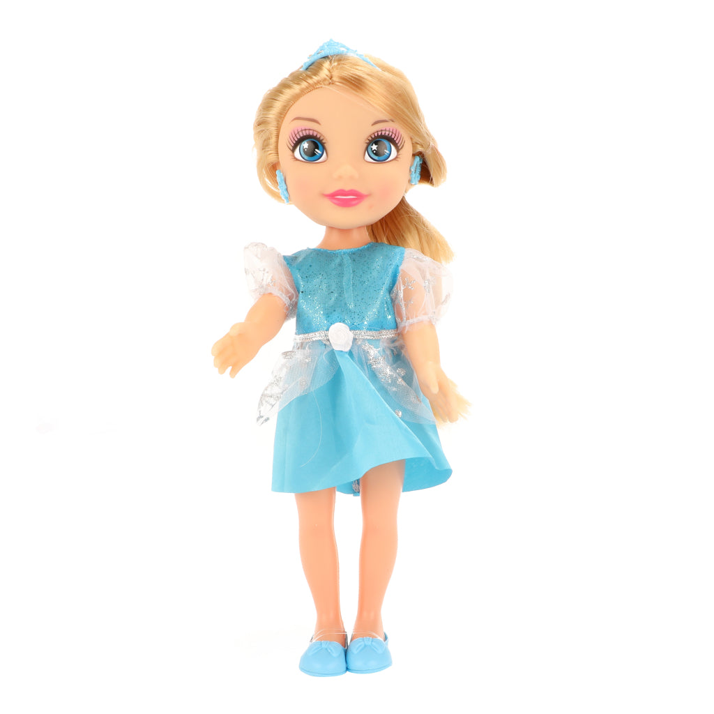 IJsprinses Pop Blauw, 30cm