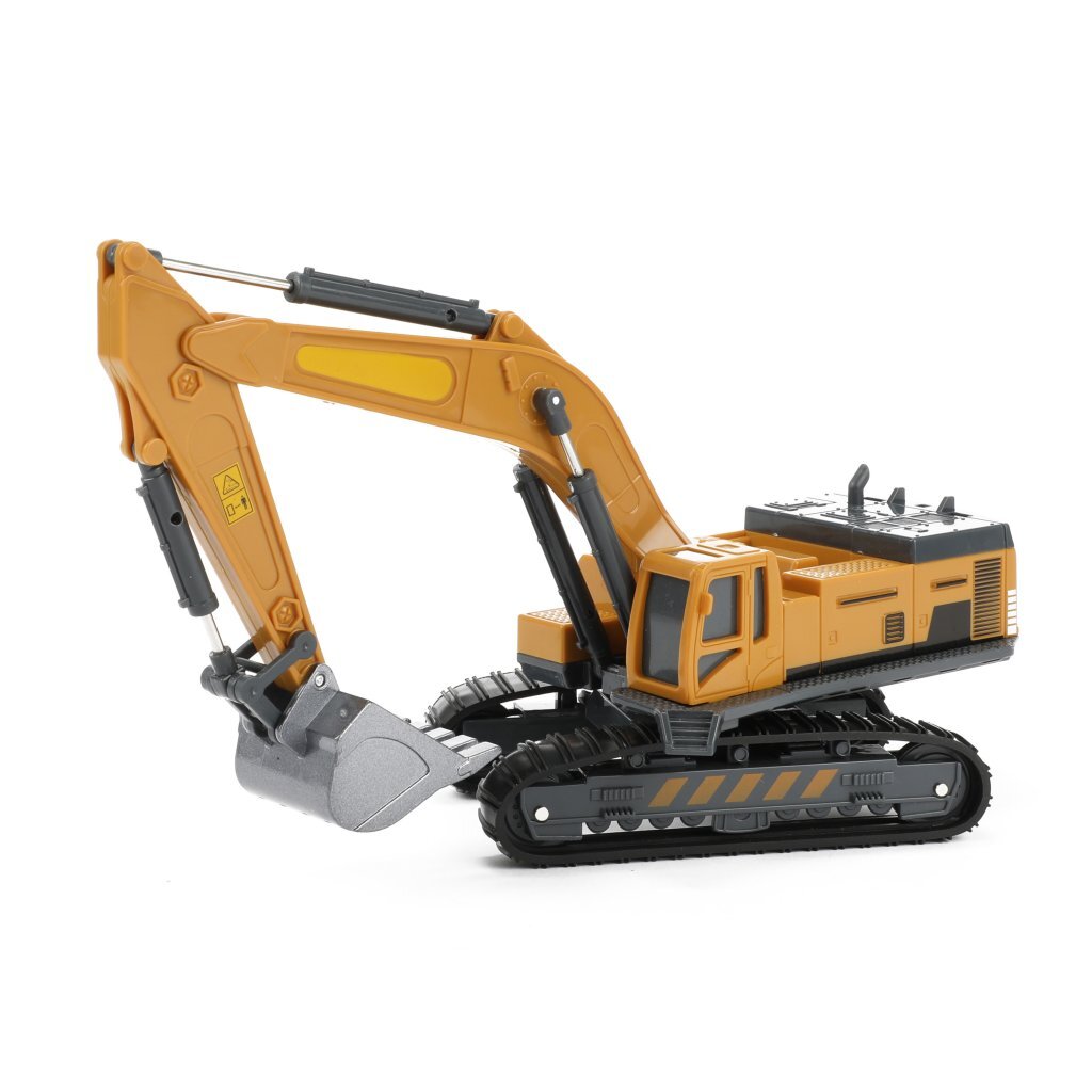 METAAL Bouwvoertuig Graafmachine met rupsbanden, 1:55