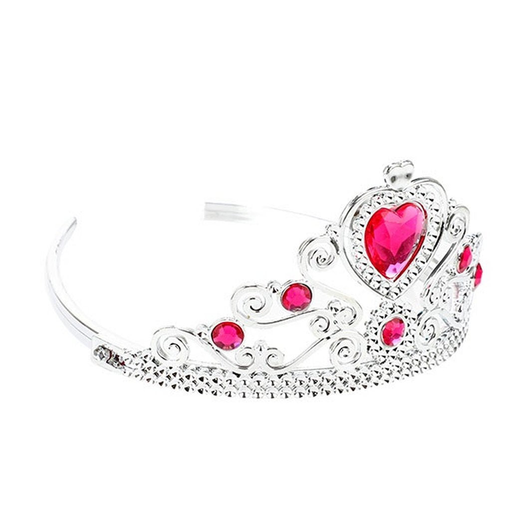 Prinsessenvriendjes prinses diadeem met tasje roze