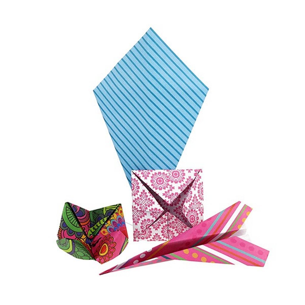 Toi-toys knutselpapierset 100 verborgene 20x20cm