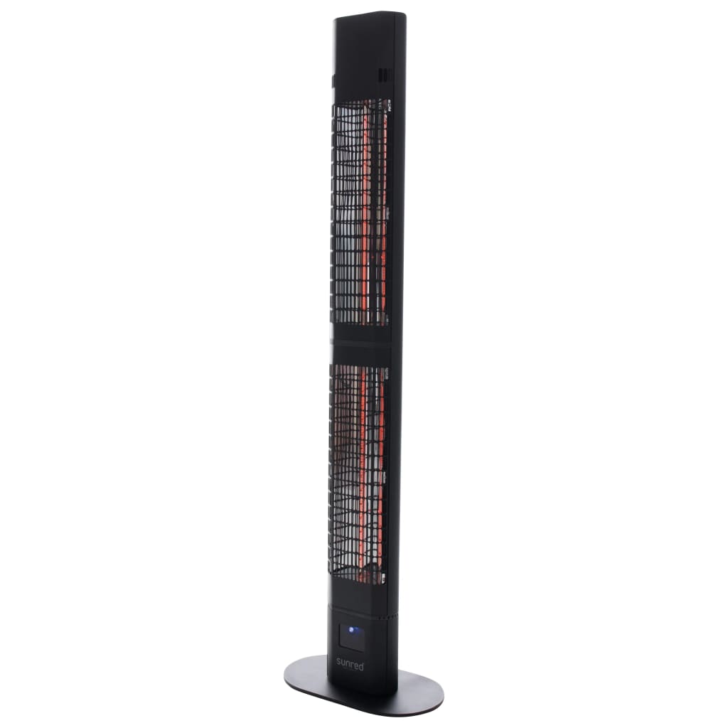 Sunred Sunred Terrasverwarmer Diamond Dark 3000 W Rose Gold Carbon zwart
