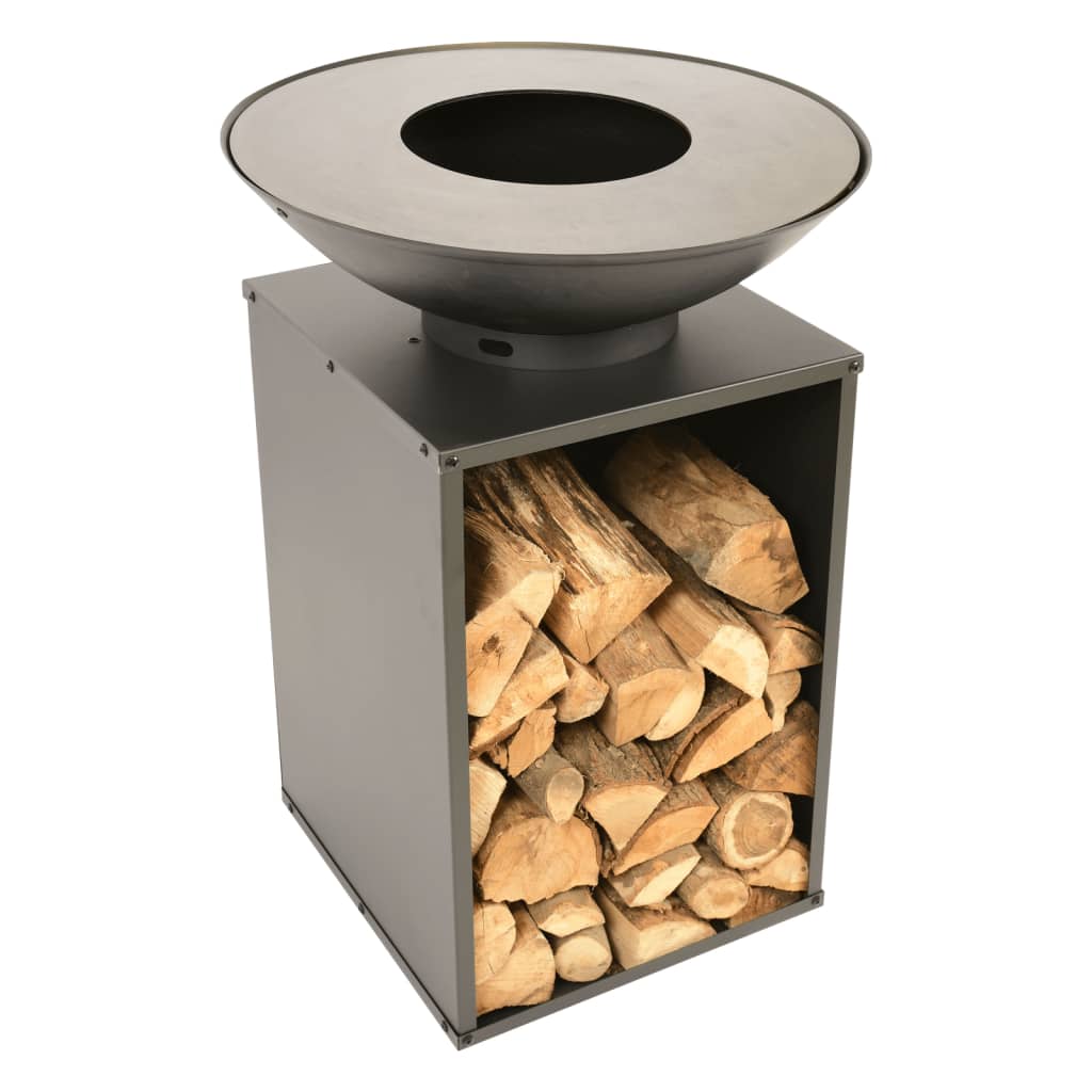 Redfire vuurschaal met barbecuegrill onyx met schoffels 60 cm