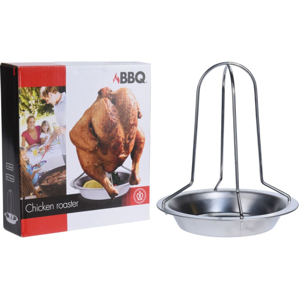 Bbq kippengrill roestvrij staal