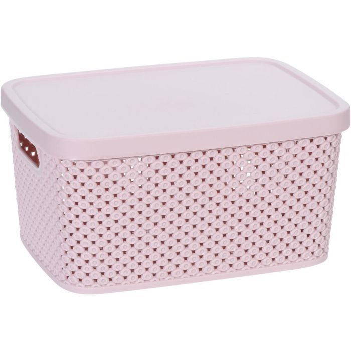 Diverse opbergdoos met deksel 22cm verschillende uitvoeringen