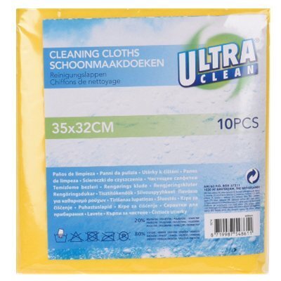 Ultra schone viscose huishouddoekjes 10 stuks