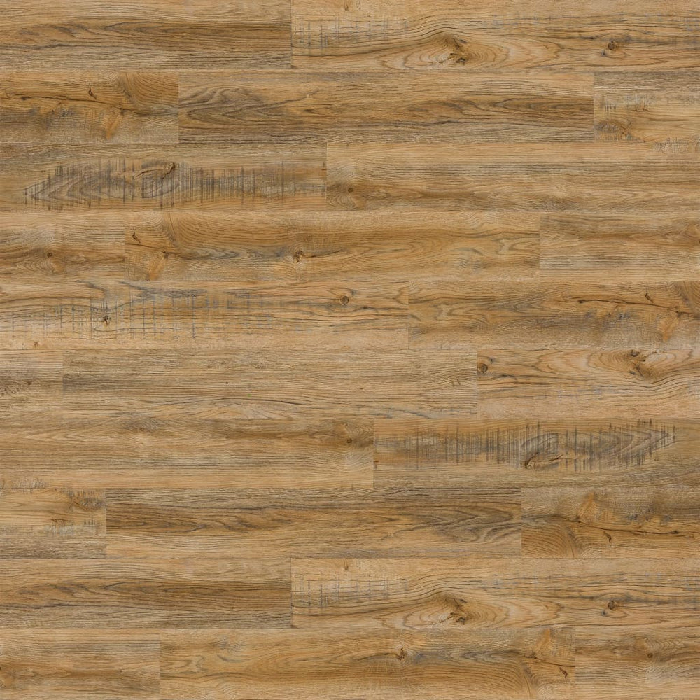 Wandkunst planken houtlook gerecycled eikenhout vintagebruin