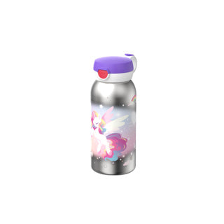 Isoleerdrinkfles flipdop campus 500ml unicorn glow | 2 stuks