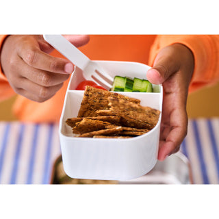 Mepal rvs lunchbox vorkje campus stitch | 2 stuks