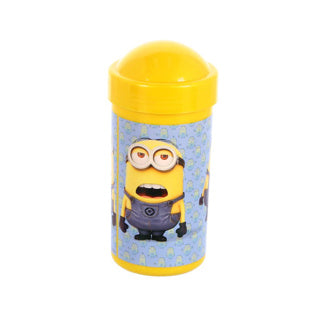 Minions beker met deksel