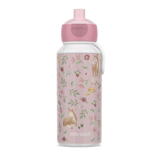 Mepal pop-up drinkfles campus little dutch - 400 ml - sluit goed af - drinkbeker voor kinderen - fairy garden