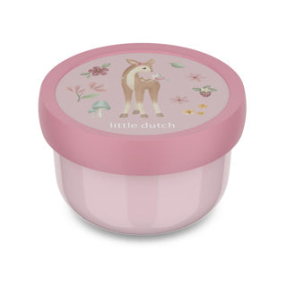 Mepal fruitbox campus little dutch - 300 ml - inclusief fruitvorkje - sluit goed af - snackdoosje - fairy garden