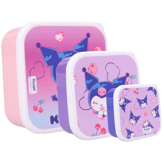 Snackbox (3in1) kuromi fresh bites | 4 stuks