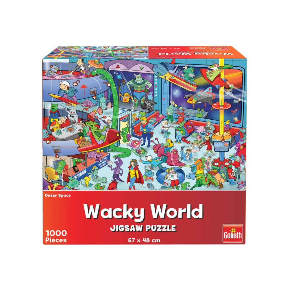 Goliath gekke wereldpuzzel buitenruimte 1000 stukjes