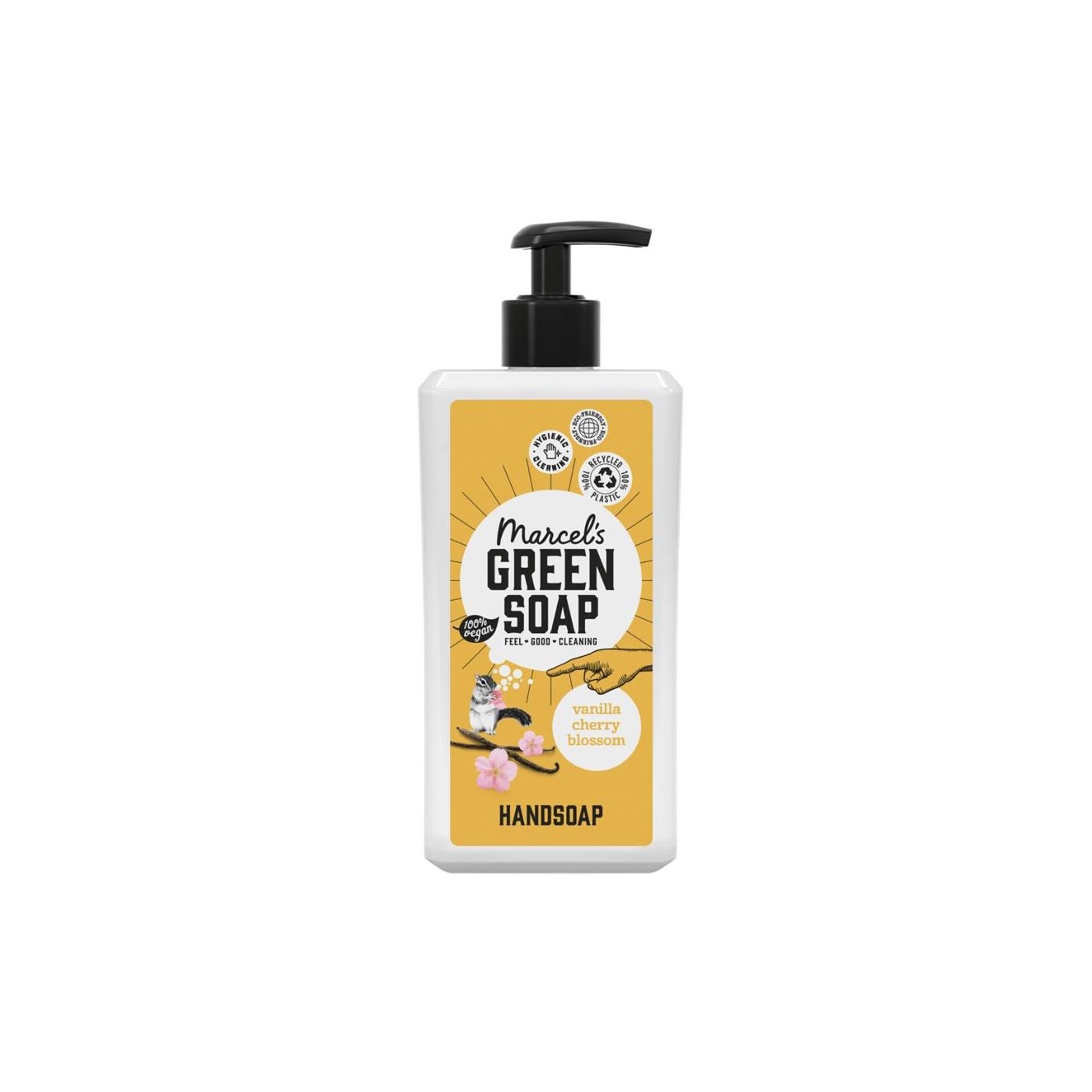 Marcels Groene Zeep Handzeep Vanille Kersenbloesem 500ml