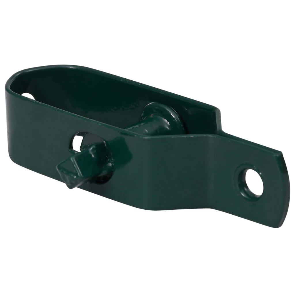 VidaXL Draadsleutels 50 st 100 mm staal groen