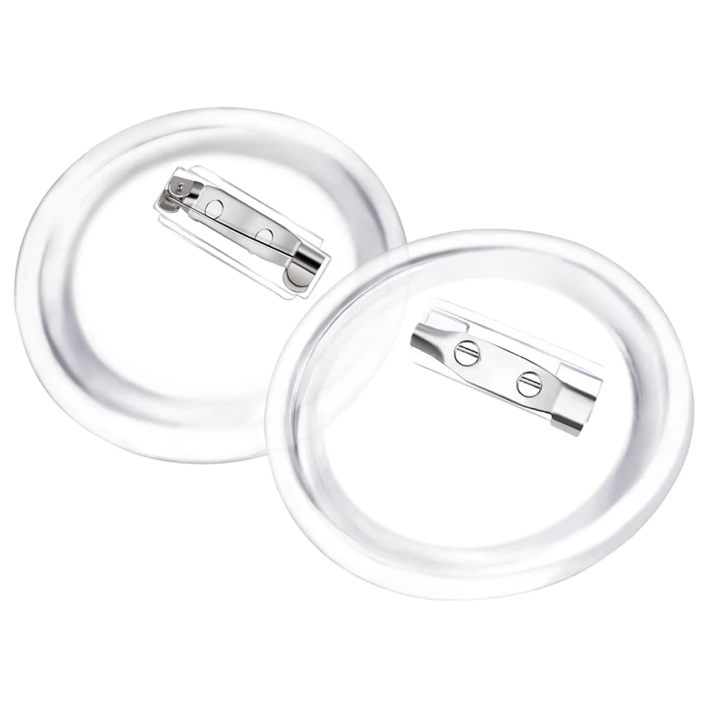 VidaXL Knoopjes met spelden 100 st 44 mm acryl