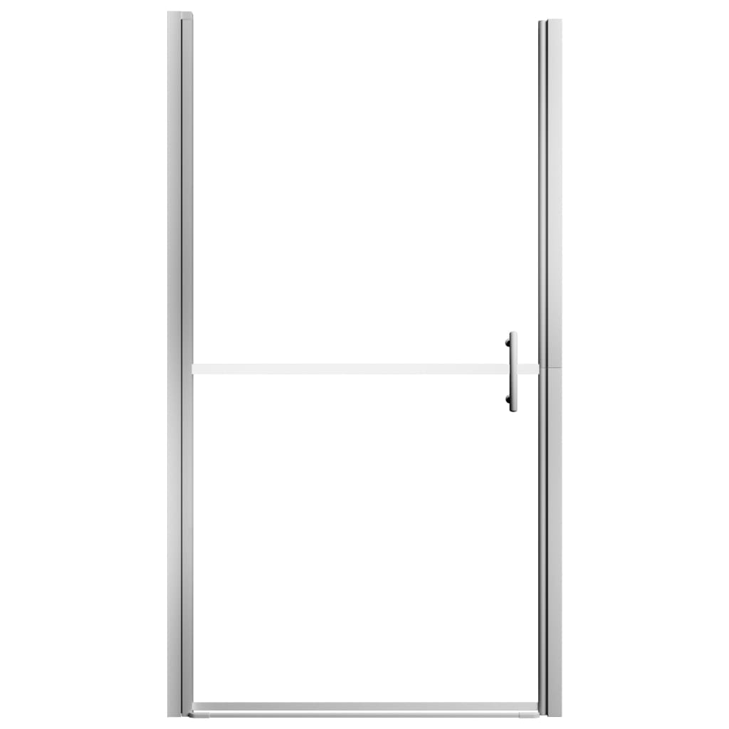 Vidaxl douchedeurmat 91x195 cm gehard glas