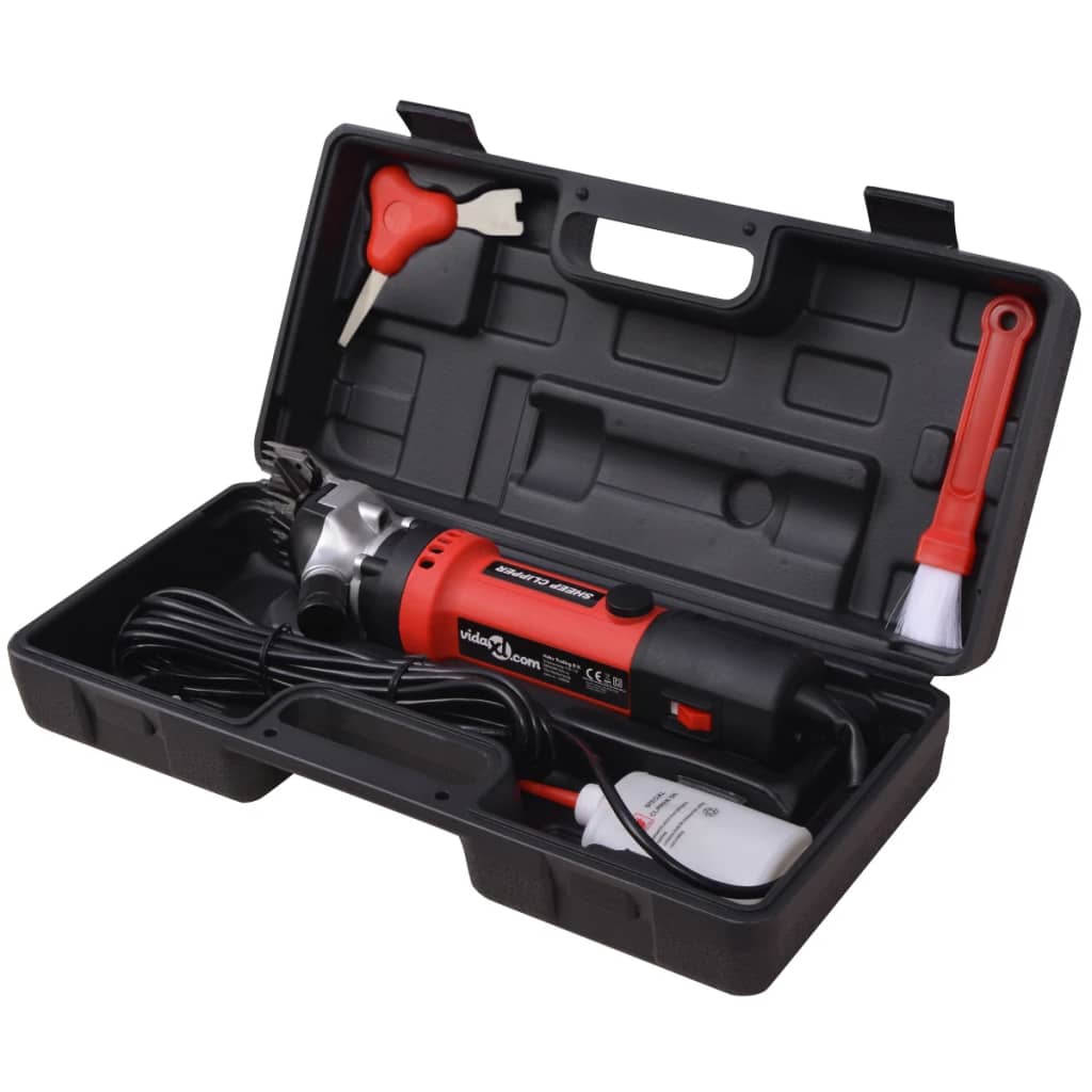 Vidaxl 7-delige schapentondeuseset 550w