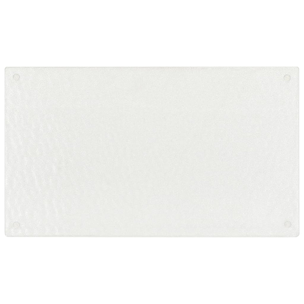 Vidaxl snijplanken 2 st met transparant bubbelpatroon gehard glas